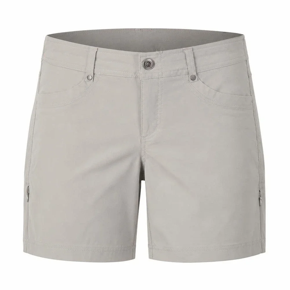 KUHL TREKR Shorts Womens 6 Gray Performance Lightweight Gorpcore Hiking Cargo